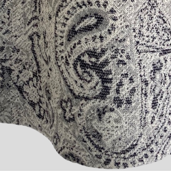 NWT Y2k  Vintage Neutral Maxi Wool Skirt Women’s 10 Winter Office Grey/Blue - Picture 5 of 8